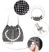 Desy & Feeci Bling Rhinestone Purse for Women, Glitter Clutch Handbag Bucket Evening Bag for Girls Wedding Party...