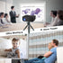 Mini Desktop Tripod Stand with 6.3 inch Universal 1/4 Screw Ballhead for Projectors, DSLR Cameras, Webcams, Smartphones, and Selfie Sticks - Black...