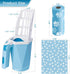 Cat Litter Scooper with Holder Kitty Litter Scoop with Bag, Cat Litter Shovel with 150 Refill Bags, Portable Cat Poop Scooper Cat Litter Container...