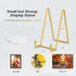 TR-LIFE Plate Stands for Display - 6 Inch Plate Holder Display Stand + Metal Frame Holder Stand for Picture, Decorative Plate, Photo Easel, Tablet...