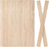 30 Pack 12 Inch Paint Stir Sticks - Wooden Paint Sticks for Mixing, Large Popsicle Sticks for Crafts, Paint Stirrers for Epoxy Resin, Garden Marke...