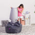 Posh Creations Foam Filling EPS Bean Bag Refill, 75 L, White with EZ-Pour Zipper Spout,...
