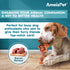 Bacon Flavor Gorilla Dog Chew Toy for Medium & Large Breed Dogs, Indestructible Durable Long Lasting 100% Nylon Dog Chew Toy for Aggressive Chewer...