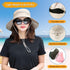 Women Fishing Sun Hat Men Summer UV Protection Bucket Hats Mesh Ventilated Outdoor Hiking Gardening Beach Lawn Hat...