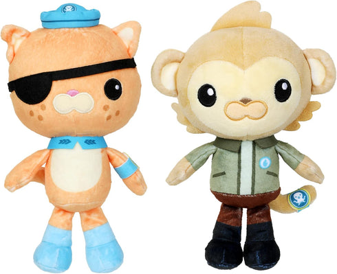 OCTONAUTS Above & Beyond | Plush Kwazii & Paani Toy | 4 to Collect...