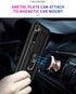 Androgate Moto G Stylus/Pro Case with Tempered Glass Screen Protectors, Ring Kickstand Car Mount, Shockproof Cover, Black...