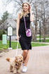 KEDZIE Crosstown Crossbody Zipper Bag with Adjustable Strap...