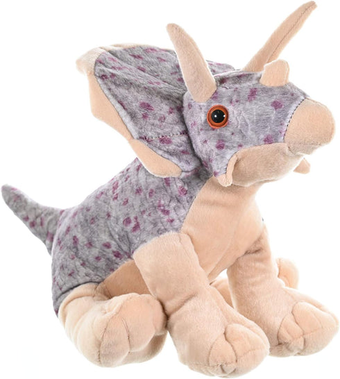 Wild Republic Triceratops Plush, Dinosaur Stuffed Animal, Plush Toy, Gifts For Kids, Cuddlekins 12", Multicolor, Model:10960...
