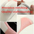 Fashion Cat Ear Leather Steering Wheel Cover Women Girl 15"(38cm) Universal Fit Auto D Shaped Leather Steering Wheel Covers (O Shape,Black&Blue)...