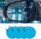 4PCS Car Rearview Mirror Films, Waterproof Rainproof Anti Fog Glare Rear View Mirror Protective Stickers, HD Nano Coating Side Mirror Rain Guards ...