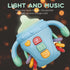 Baby Musical Toy Toddlers Sensory Learning Toy w/Music & Lights Pacifier teething and Baby Rattle toys 18+Months,Boys & Girls toys(B-blue)...