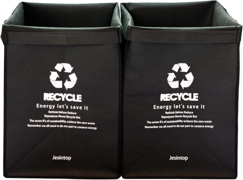 Recycle Bins for Kitchen,Ultra-Large Capacity Recycle Waste Bin Bags for Kitchen Home Trash Sorting Bins Organizer Baskets,29 Gal Series(2pcs)...