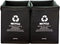Recycle Bins for Kitchen,Ultra-Large Capacity Recycle Waste Bin Bags for Kitchen Home Trash Sorting Bins Organizer Baskets,29 Gal Series(2pcs)...