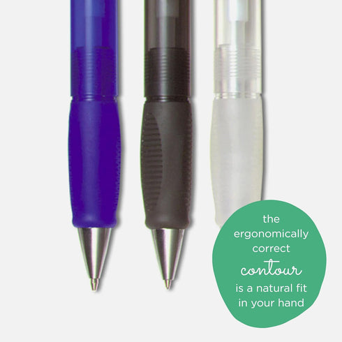 SAKURA SumoGrip Pencil with Comfort Grip - 0.7 mm Ergonomic Mechanical Pencil - Clear Gray - 3 Pack...