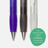 SAKURA SumoGrip Pencil with Comfort Grip - 0.9 mm Ergonomic Mechanical Pencil - Clear - 3 Pack...