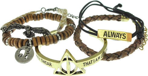 Harry Potter 5 Piece Arm Party Bracelet Set...