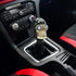 Arenbel Skeleton Gear Shift Stick Knob Skull Pilot Style Racing Speed Shifter Lever Handle Replacement Fit Most Manual Automatic Cars, Black...