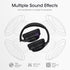 Bluetooth Headphones, 80H Playtime Headphones Wireless Bluetooth with 3 EQ Modes, Over Ear Headphones Wireless with Microphone, HiFi Stereo Sound,...
