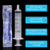 30 Pack 5ml Syringe without Needle for Liquid Measurement Tools Individually Sealed Package for Scientific Labs,Feeding Small Animals,Watering,Dis...