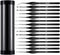 Micro Detail Paint Brush Set, 15pcs Miniature Fine Paint Brushes for Acrylic Painting, Small Paint Brushes for Watercolor, Oil, Face, Nail, Models...