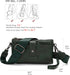 myfriday Womens Vintage Vegan Leather Wristlet Clutch Purse with Zip Around 2 Strap & Detchable Card Holder...