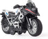 Diecast Motorcycle Toy - Pull Back Toy Cars with Sound and Light Toy,Motorcycle Toys for Boys,Toys for 3-9 Year Old Boys (White)...