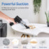 Cordless Handheld Vacuum, Car Vacuum Cleaner, Mini Hand Held Vacuuming Portable Rechargeable 2 in 1 Sucking Blowing for Home Office and Car...