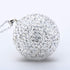 Bling Crystal Ball Car Rear View Mirror, Rhinestone Home Decor Ornament, Crystal Sun Catcher Glam Decoration Charm New Year's Present...