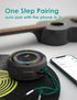 Bluetooth Shower Speaker, Soundace S6 IPX7 Waterproof Portable Speaker with Suction Cup Hook Lanyard TWS RGB Lights,Wireless Mini Speaker for Bike...