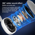 Portable Magnetic Bluetooth Speaker IPX6 Waterproof, Bluetooth 5.3 with Built-in Mic Floatable Wireless Waterproof Speaker for Golf Cart, Pool, Sh...