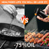 Olive Oil Sprayer for Cooking- 200ml Rotatable Nozzle Olive Oil Spray Bottle Premium Oil Mister with Brush Oil Spritzer for Air Fryer, BBQ, Salad,...