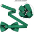 100% Silk Mens Bow tie Bowtie Tuxedo Wedding Solid Color Formal Bow Ties for Man...