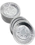 Premium 6" Aluminum Foil Pie Pans 50pcs/set. Disposable Tin Plates for Pies Tart Quiche...
