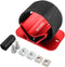 MUQZI Bicycle Rear Wheel Rack Mount Car Carrier Holder Installation for Road Mountain Bike Safe Transportation, Red...