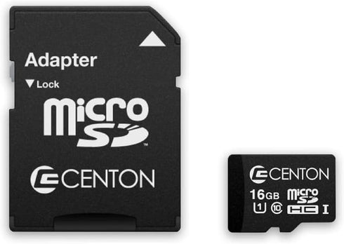 Centon Electronics Micro SD Card, Ultimate Memory Card for Phones, Tablets, Cameras, and More, 16GB...