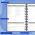 Skyline Fitness Journal – Workout Log Book For Home Exercise & Gym – Weightlifting Tracker - Training Accessories & Work Out Gifts (Dark Blue)...