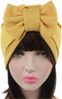 Qhome Womens Luxury Bow Turban Hat Stylish Chemo Cap Red...