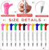 Fumete 12 Sets Inspirational Quotes Thumbs up Pens Set Employee Appreciation Gifts Bulk Cute Motivational Pens Thank You Gift Pen with Keychains a...