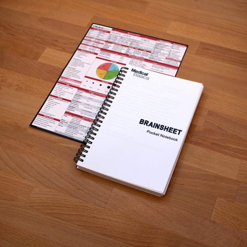 Pocket Nurse Report Sheet Notebook - Brain Sheet Template for MedSurg Nurses and CNA...