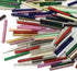 25mm 1" Czech Glass Seed Beads Tube Lined Bugle Beads Spacer Long Earrings Findings (Mix Color)...