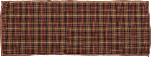 VHC Brands Abilene Country Red Independence Day Patchwork Rect Star Quilted Runner 13x36...