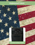 Outdoor TV Cover - American Flag Waterproof and Weatherproof 30"-32" LCD Movable Shield TV Display Screen Protector Outside Television Covers...