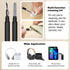 LOPIE Carbon Fiber Texture Case for AirPods 2nd Generation with Cleaner Kit - Vegan Leather Case Cover for AirPods 2nd / 1st Gen (2019/2016), Prot...