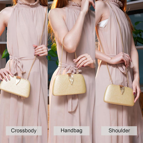 Evening Clutch - Small Clutch Purses for Women Wedding and Party, Women's Evening Handbags Formal Evening Bag...