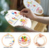 MAMUNU 3 Sets Embroidery Kit for Beginners, Embroidery Stitch Practice Kit with Floral Patterns, Embroidery Starter kit Cross Stitch Kits with Thr...