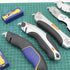 Hook Utility Knife Blades Dispenser Heavy Duty Blades SK5 Steel 20 pack...