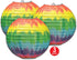 Beistle Tie Dye Lanterns...