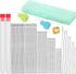74 Pcs Beading Needles Set Include 60 Pcs Long Straight Beading Thread Needles + 8 Pcs Big Eye Beading Needles, Embroidery Needles with Needle Bot...