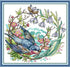 Rosyfoxes Cross Stitch Kits Stamped Full Range of Embroidery Starter Kits for Beginners and Adults?Cross Stitch Patterns DIY 11CT 3 Strands -Print...