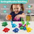Matching Number Counting Dinosaur Toys with Double-Sided 1 2 3 Number Preschool Learning Sensory Sorting Educational Montessori Toy Sets for Kids ...